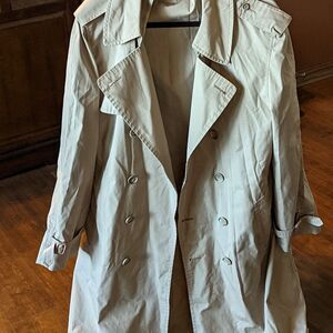 London Fog Men's Trench - 42 Regular Tan